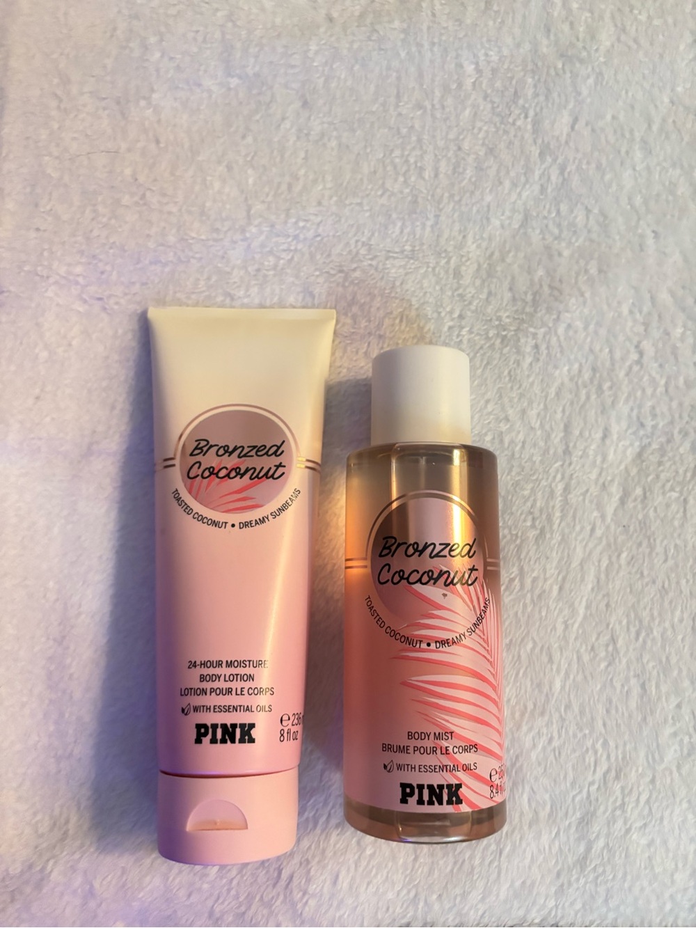 NWT VS Pink Bronzed Coconut Bundle!